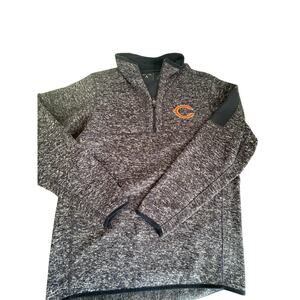 Blue Antiqua 1/4 zip fleece Chicago Bears Size Large
